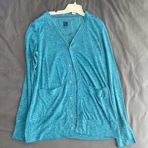 Turquoise cardigan